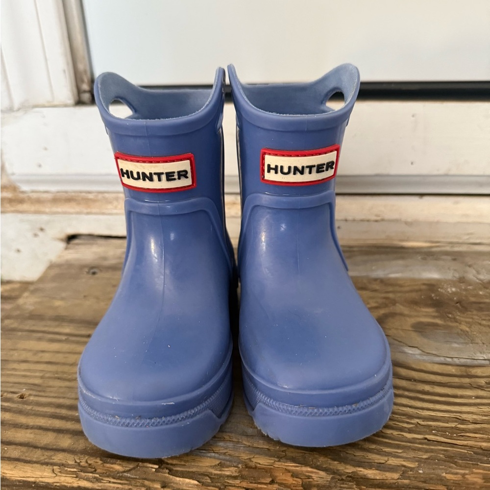 Hunter Kids Classic Blue Rain Boots